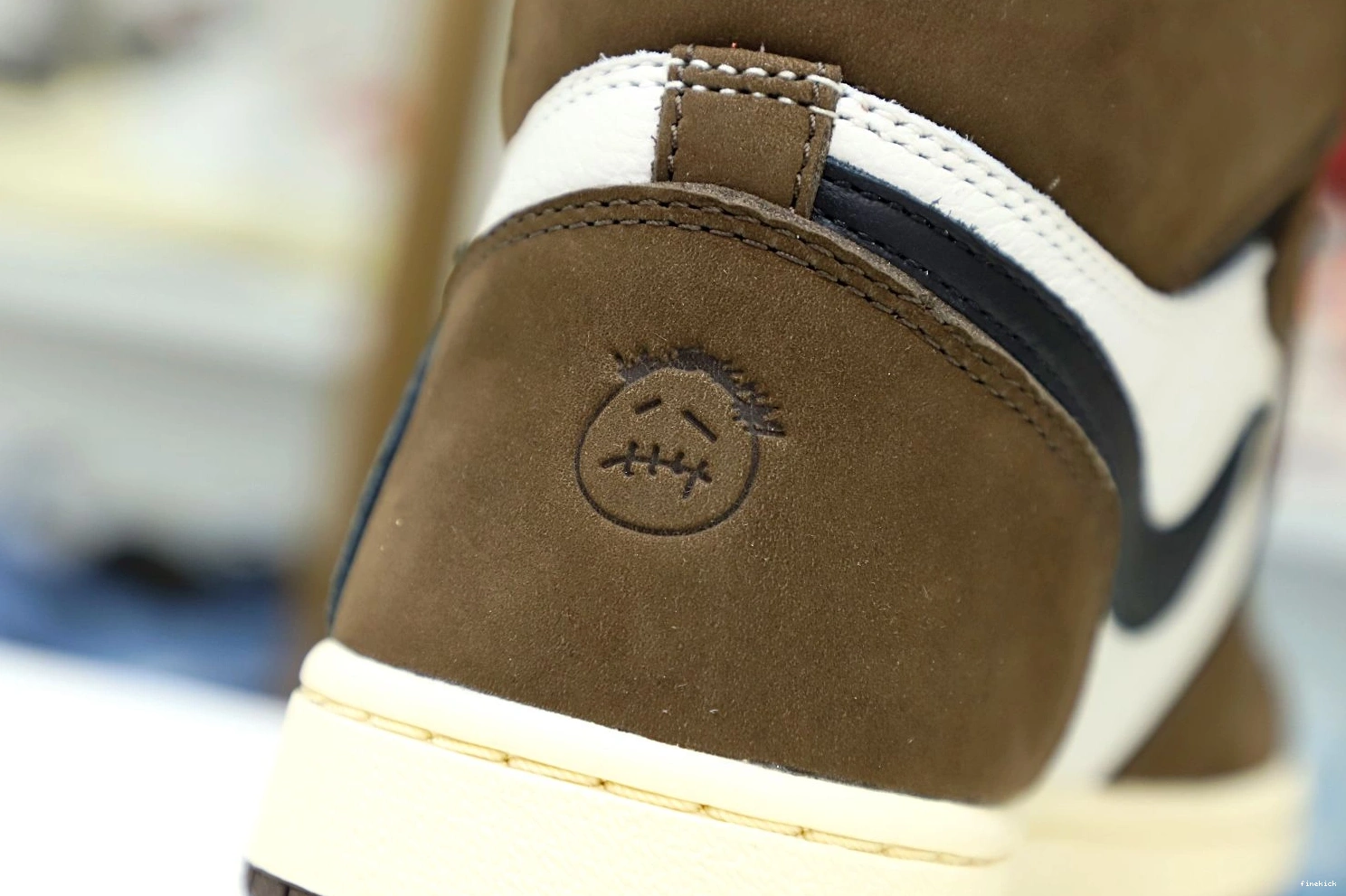 SCOTT X AIR 'MOCHA' JORDAN 1 HIGH RETRO TRAVIS OG 0821
